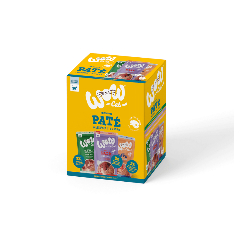 WOW Cat Adult Paté Multipack