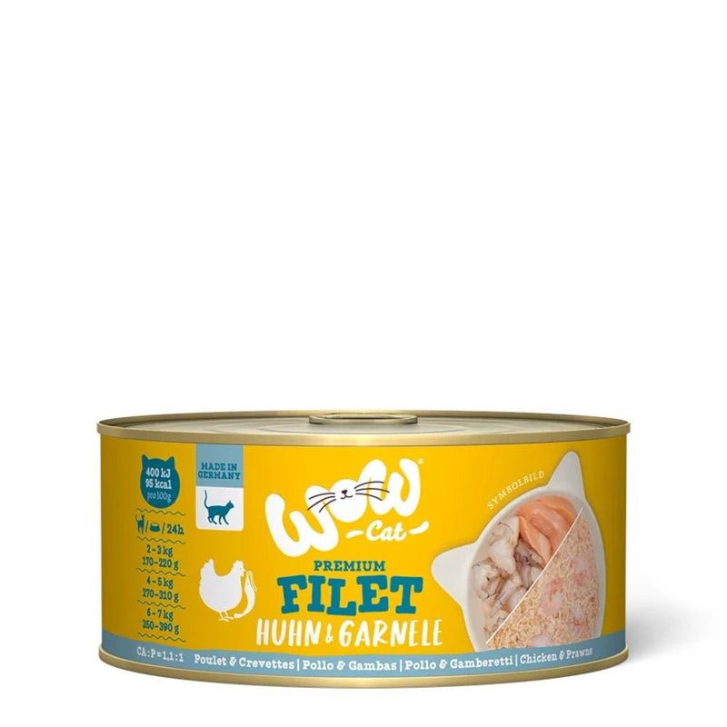 WOW Cat Filet Huhn & Garnele - Fresh Fellow - 9120063688968
