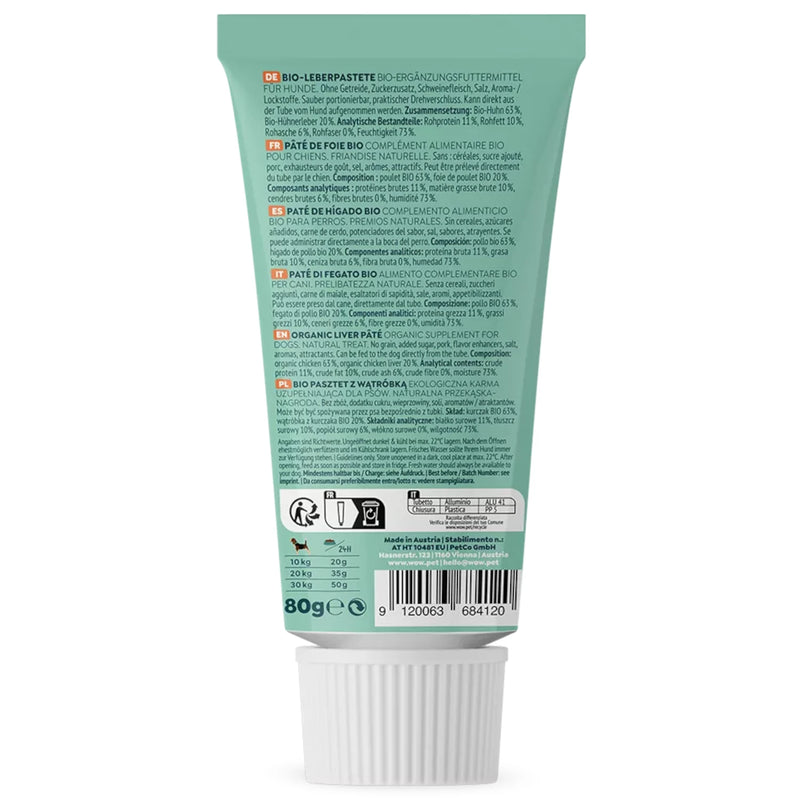 WOW Dog Bio Leberpastete - Fresh Fellow - 9120063684120