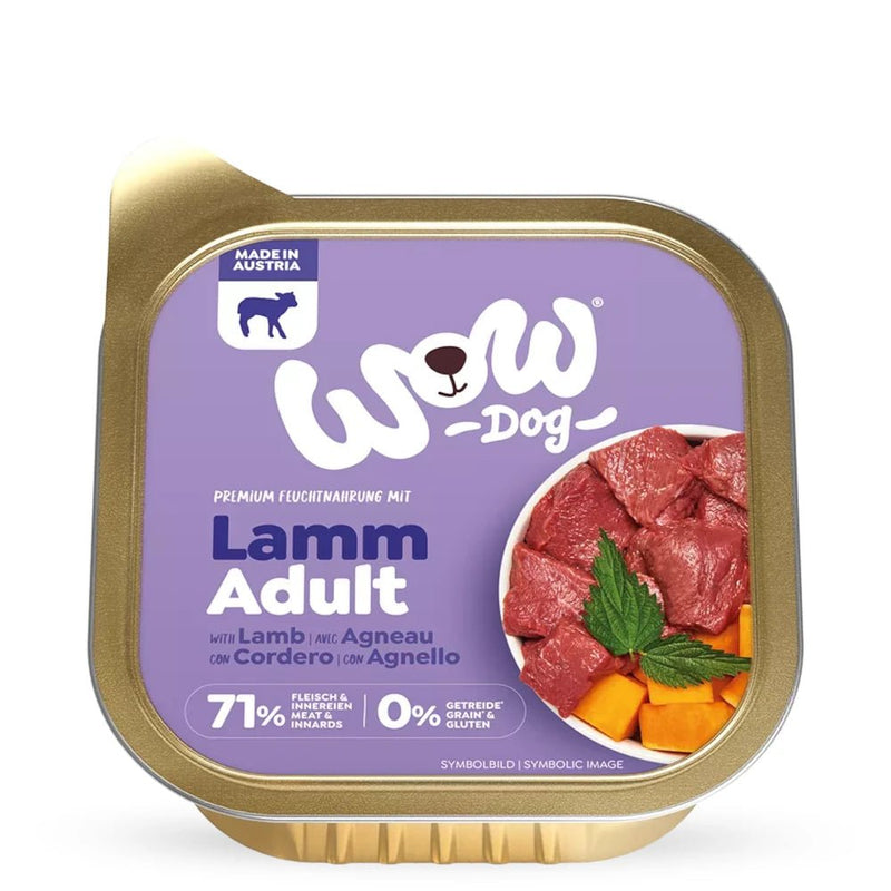 WOW Dog Adult Schale Lamm mit Kürbis & Brennnessel - Fresh Fellow - 9120063683017