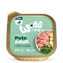 WOW Dog Adult Schale Pute mit Zucchini & Löwenzahn - Fresh Fellow - 9120063683024