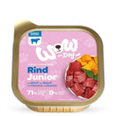 WOW Dog Junior Schale Rind mit Kürbis & Brennnessel - Fresh Fellow - 9120063682980