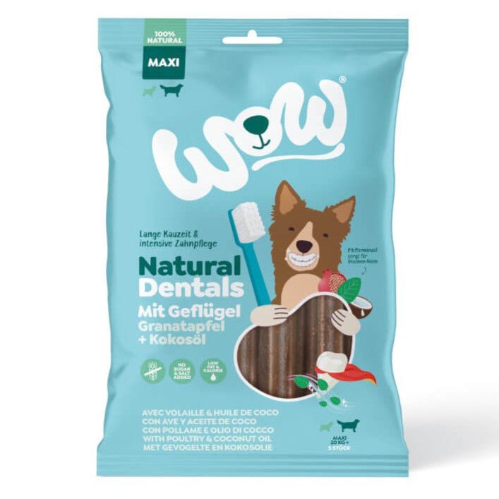 WOW Dog Natural Dentals Maxi - Fresh Fellow - 9120063685554