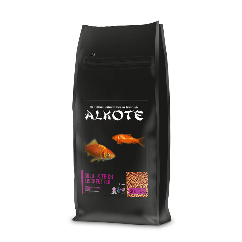 ALKOTE Gold- & Teichfischfutter 2 mm 2 kg Sack