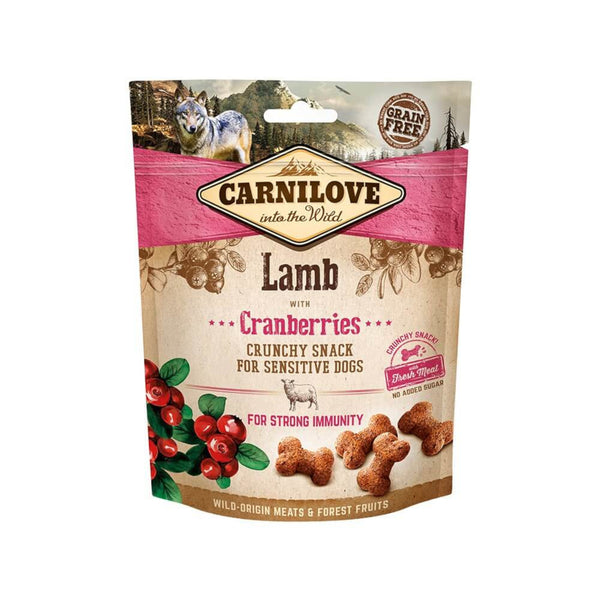 Carnilove Crunchy Snack Lamb with Cranberries 200g Beutel