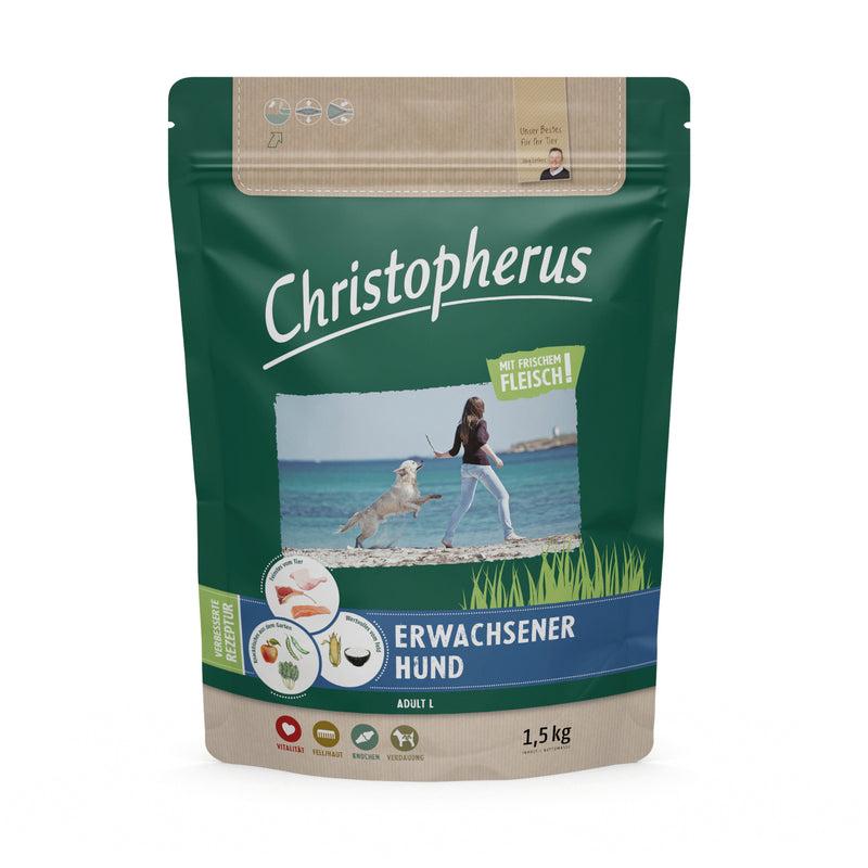 Christopherus Erwachsener Hund 1.5kg Sack