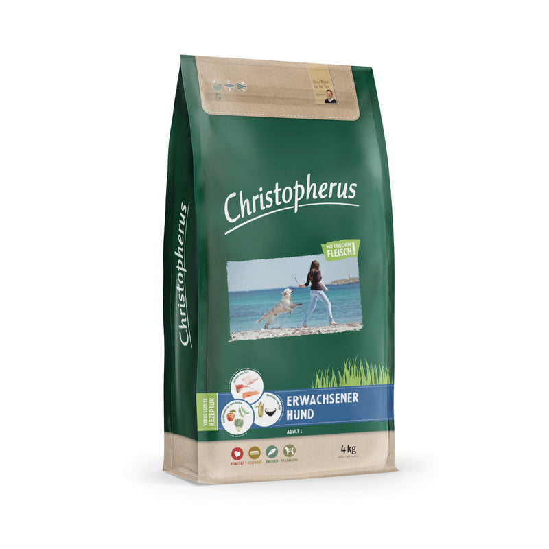 Christopherus Erwachsener Hund 4kg Sack