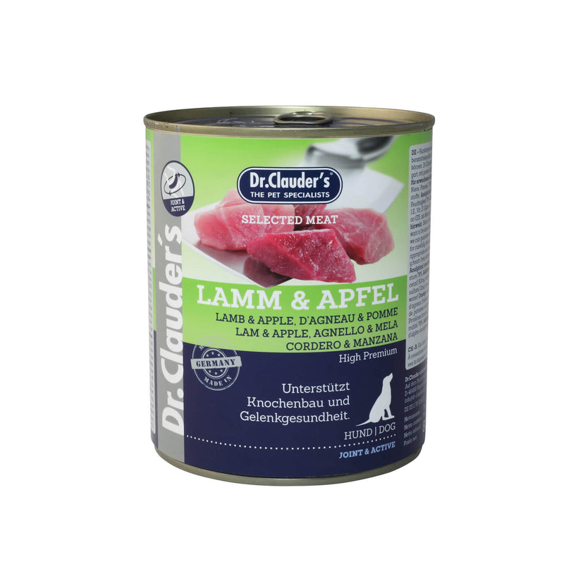 Dr. Clauder's Selected Meat Lamm & Apfel 800g Dose