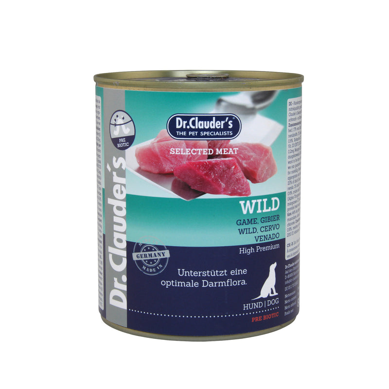 Dr. Clauder's Selected Meat Wild 800g Dose