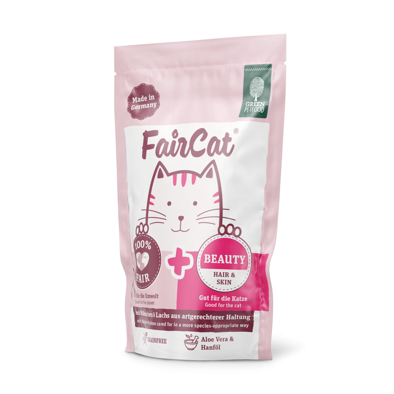 Green Petfood FairCat Beauty 85g Beutel