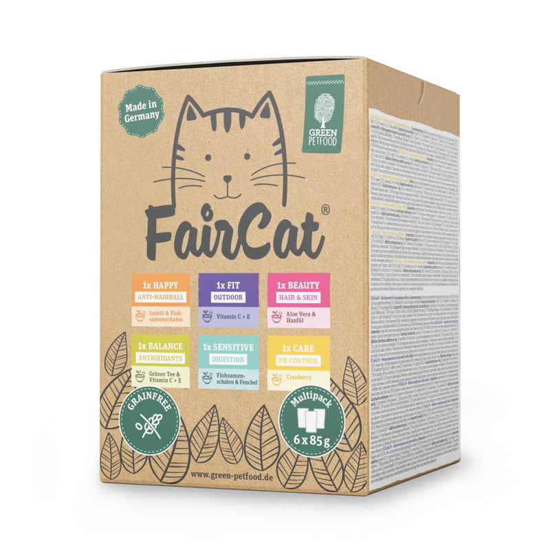 Green Petfood FairCat Multipack seitlich