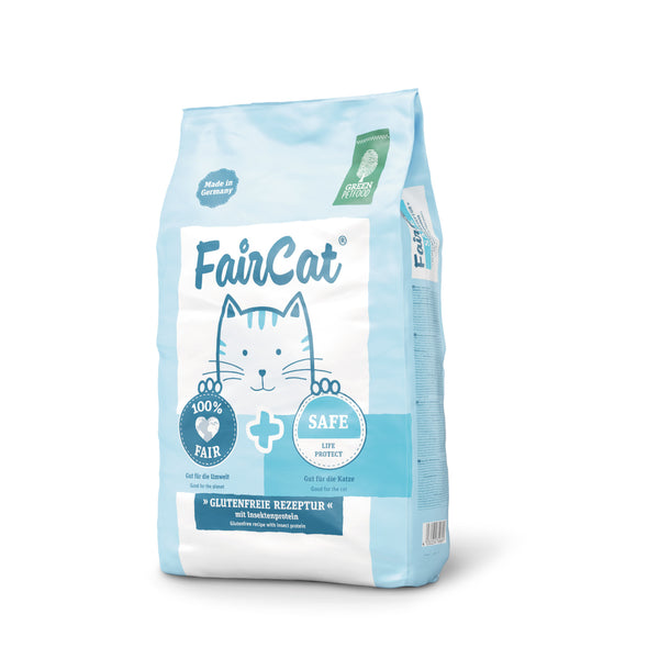 Green Petfood FairCat Safe 7.5 kg Sack seitlich