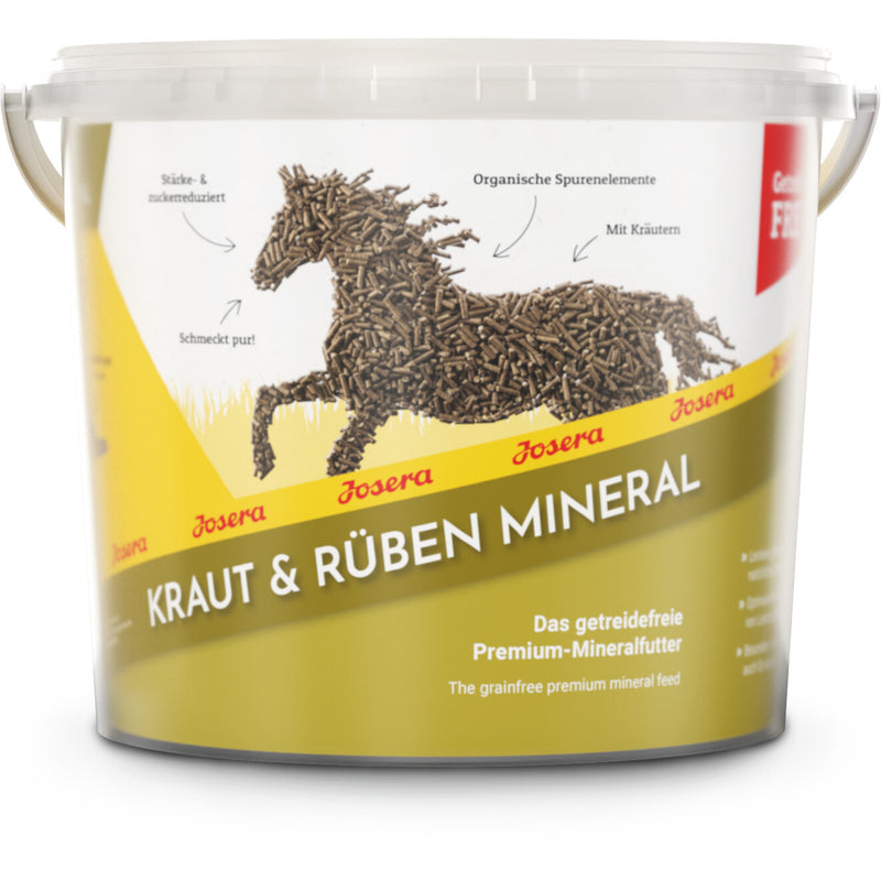 Josera Kraut & Rüben Mineral 4kg Eimer