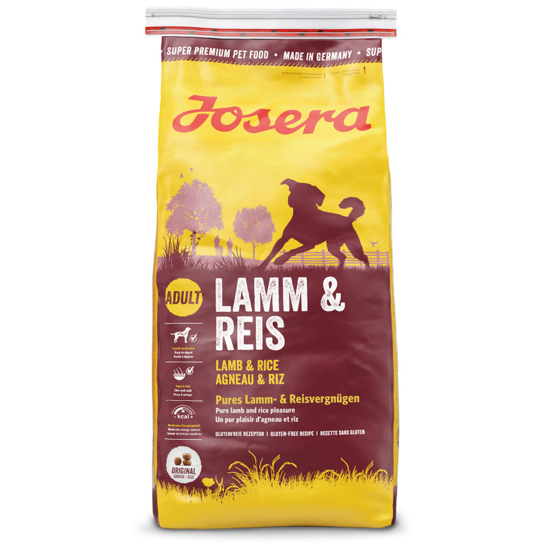 Josera Lamm & Reis 15 kg Sack frontal