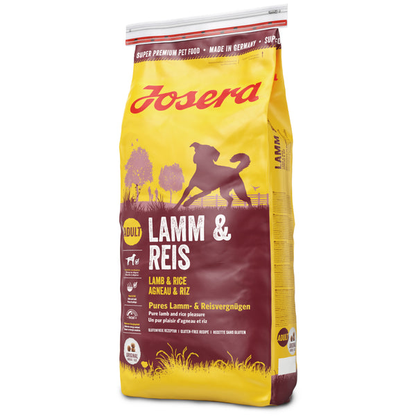 Josera Lamm & Reis 15 kg Sack seitlich